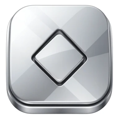 silver check icon sticker