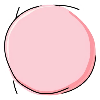 Pink painting sticker