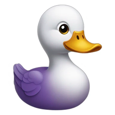 purple-duck sticker