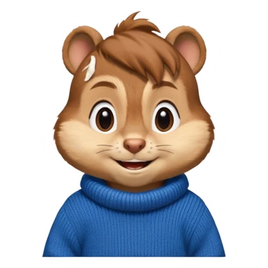 Chipmunk Simon from alvin and the chimpmunks sticker