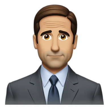 Michael Scott meme from office tv series sticker