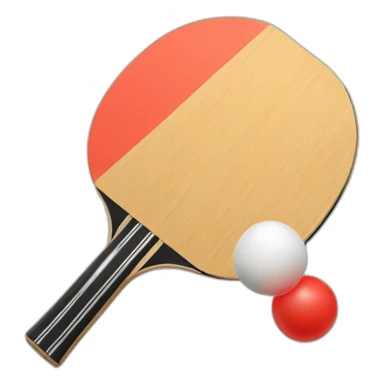 Table tennis paddle sticker