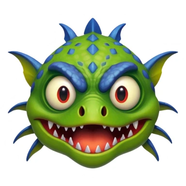 angry murloc sticker