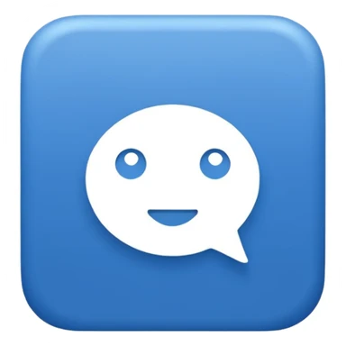 create an icon of the masseger sticker