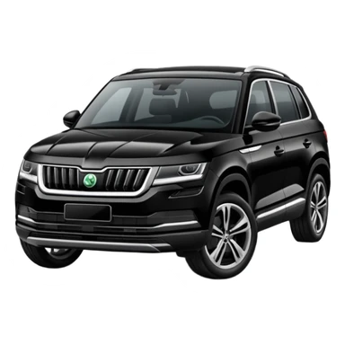 black kodiaq sticker