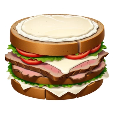 roast beef sandwich sticker