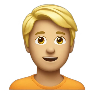 Saving money emoji. Use classic face of emoji. sticker