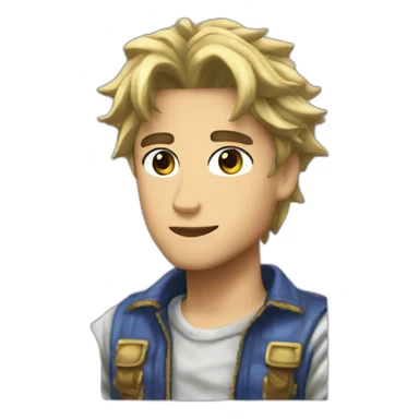 Johnny joestar sticker