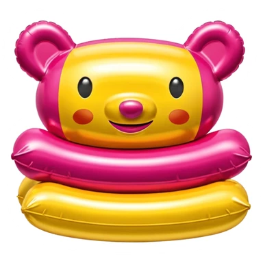  paris SPAM meat jeff koons style inflatable sculpture art  sticker