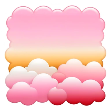 Divine ethereal Romantic pink-red-gold-yellow-white pastel lush gradients aesthetic sticker