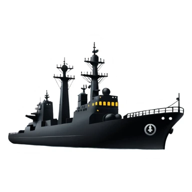 generate an ultra realistic shadow Russian fleet sticker