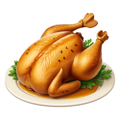 baked chicken sticker