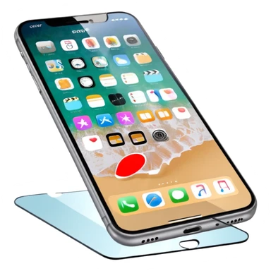 iPhone screen protect sticker
