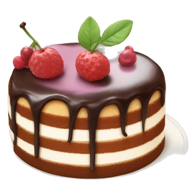 afternoon tea cake sticker