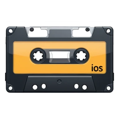 casette tape sticker