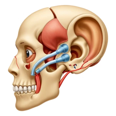 ear anatomy sticker