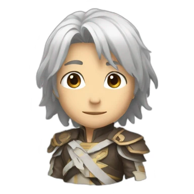 Asta with the deman sticker