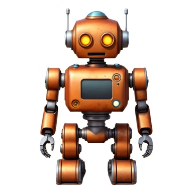 robot on mars sticker