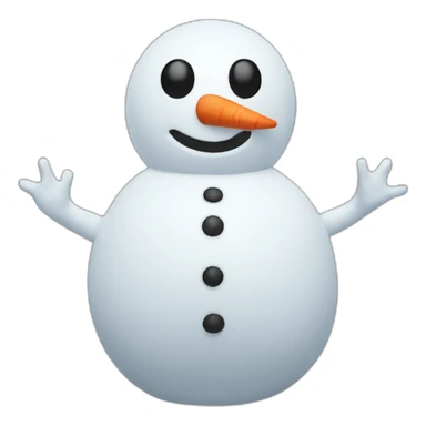 snowman in vr sticker