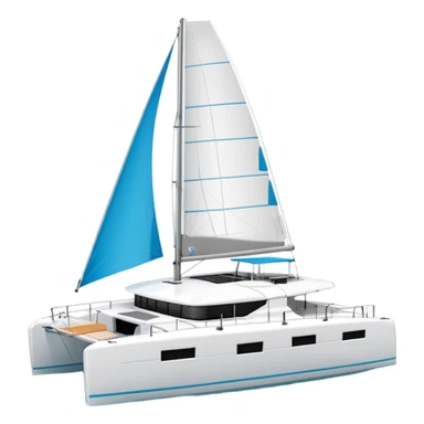 lagoon 43 catamaran sticker