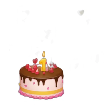 bithday wish to love sticker