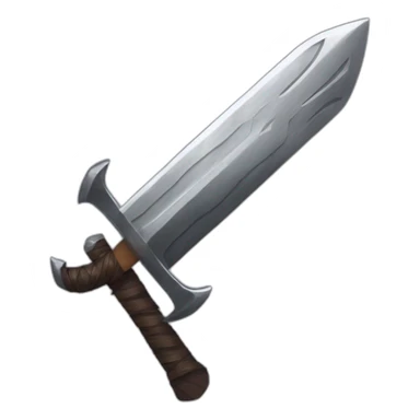 angry berserk guts with large claymore without guard sticker