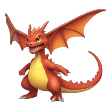 Le Pokémon dracaufeu sticker