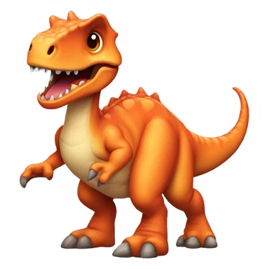 Dinossauro soltando fogo sticker