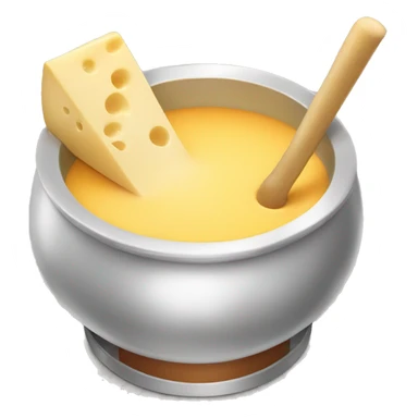 Cheese fondue sticker
