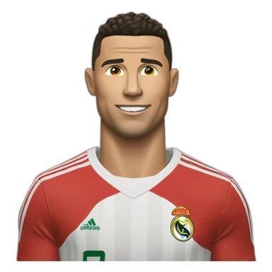 Ronaldo qui boit du coca sticker