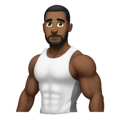 Gym bro backwards sticker