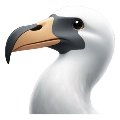 Realistic albatross  sticker