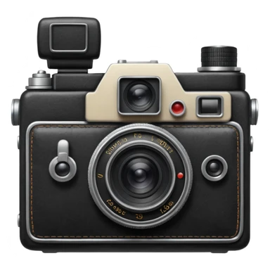 vintage camera sticker