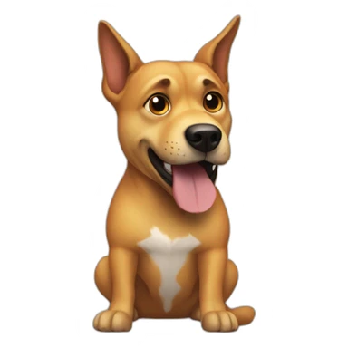 Dog in house of fire meme sticker