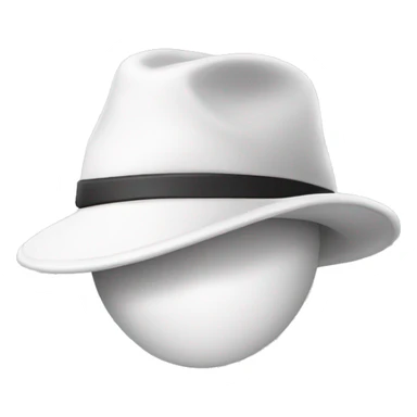 white hat hacker emoji sticker