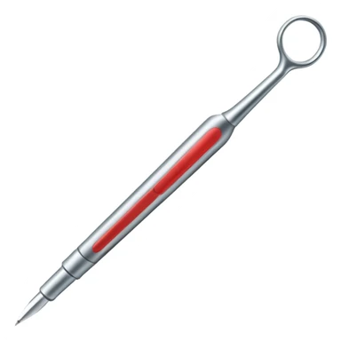 create medical scalpel sticker