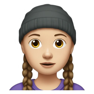 Greta Thunberg sticker