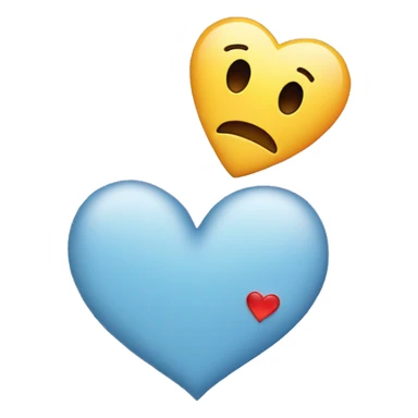 I miss you heart sticker