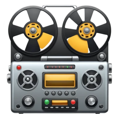 Tape recorder sticker