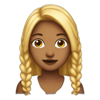 italien girl sticker