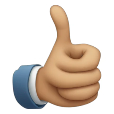 Hand pointing to you sticker