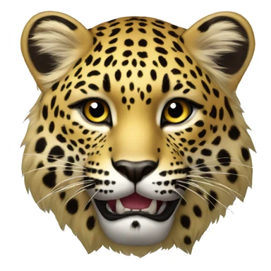 Leopard corps entier sticker