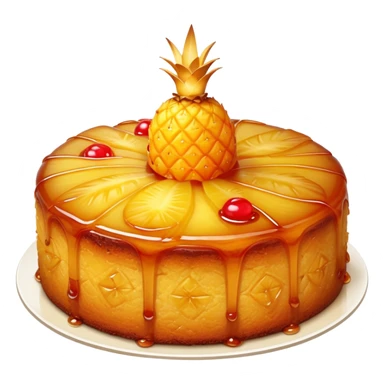 Pineapple upside down cake  sticker