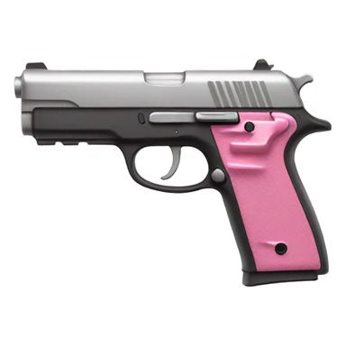 PINK GUN sticker