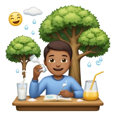  while drinking white liquid while flying while eating while dying while laughing while doing his homework while making salt while cutting down trees while using chat GPT while using emojis.com while producing babies sticker