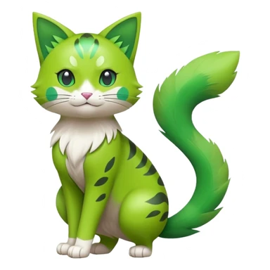 Floragato-Meowscarada-Pokémon (full body) sticker