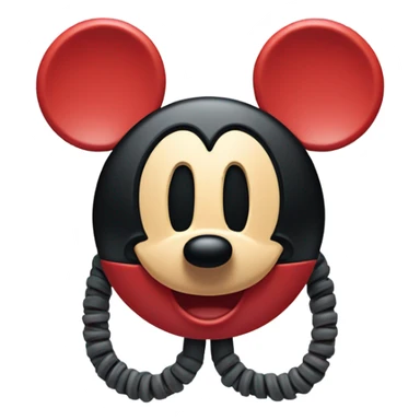 mickie mouse connector sticker