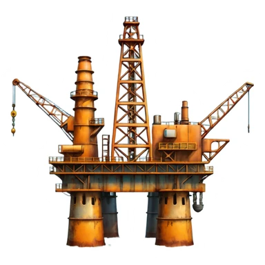 Extraction of petroleum sticker