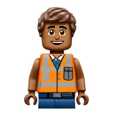 Lego Characters Emmet sticker