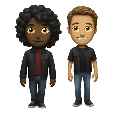 Black book and supernatural  sticker